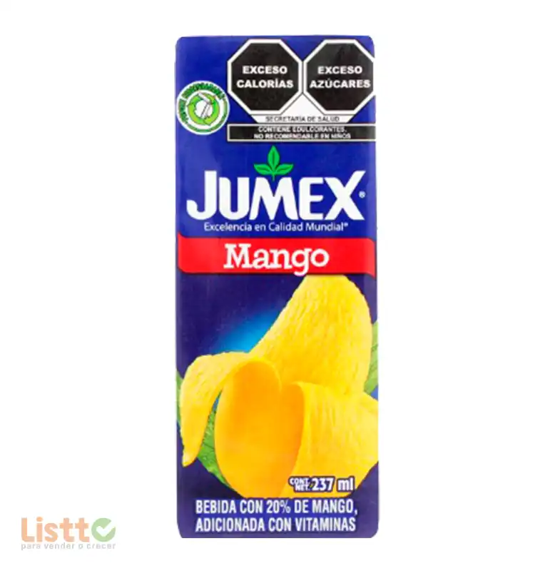 Bebida Jumex Mango Mini Brick 237 ml.