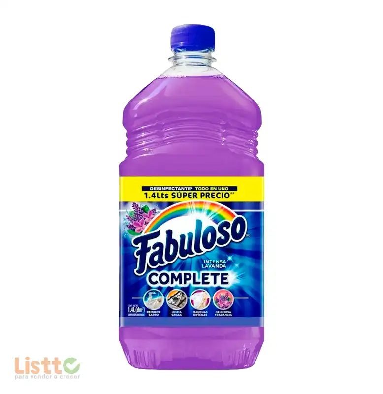 Limpiador Fabuloso Lavanda 1.4 Lt.