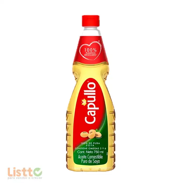 Aceite de Soya Capullo 750 Ml.