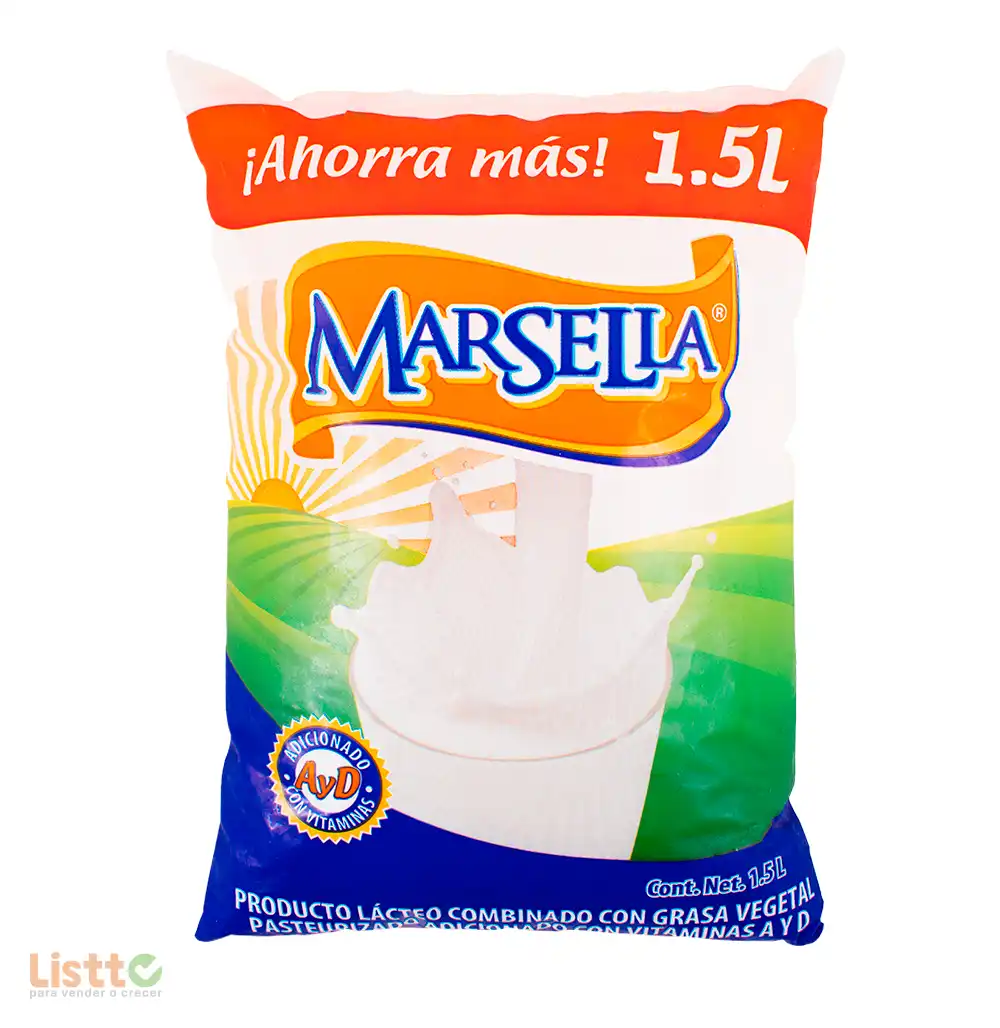Producto Lacteo Combinado Marsella Bolsa 1.5 Lt.