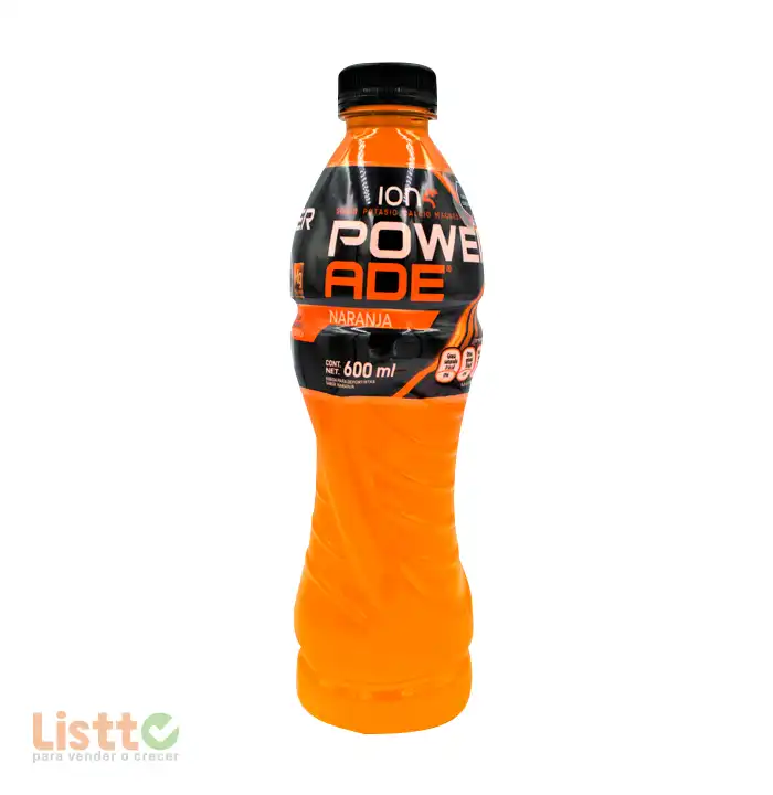 Bebida Power Ade Naranja Mandarina 600 ml.