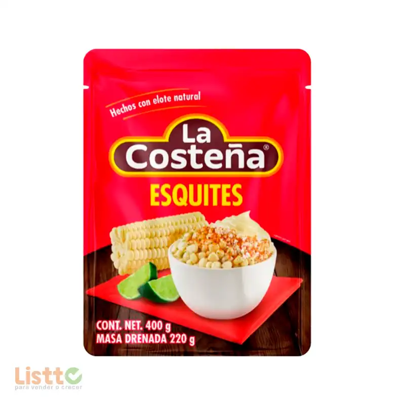Esquites La Costeña bolsa 400 g