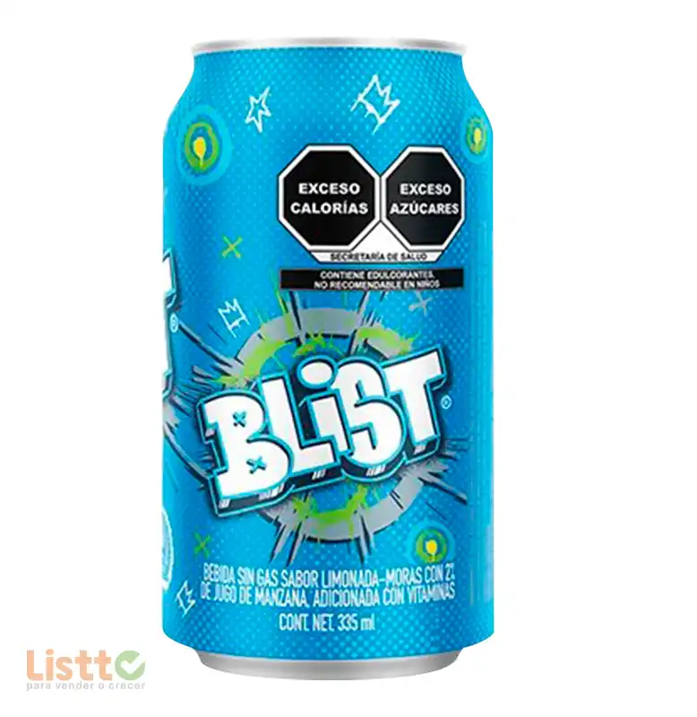 Bebida Blist Limonada Moras 335 Ml
