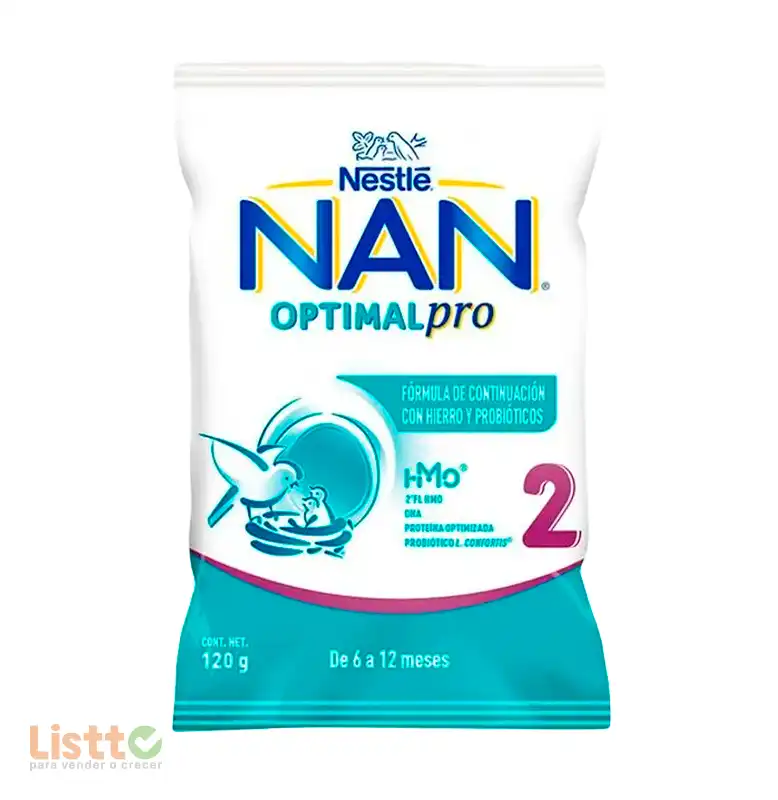 Leche Nan Optimal Pro Número 2 120 Gr.