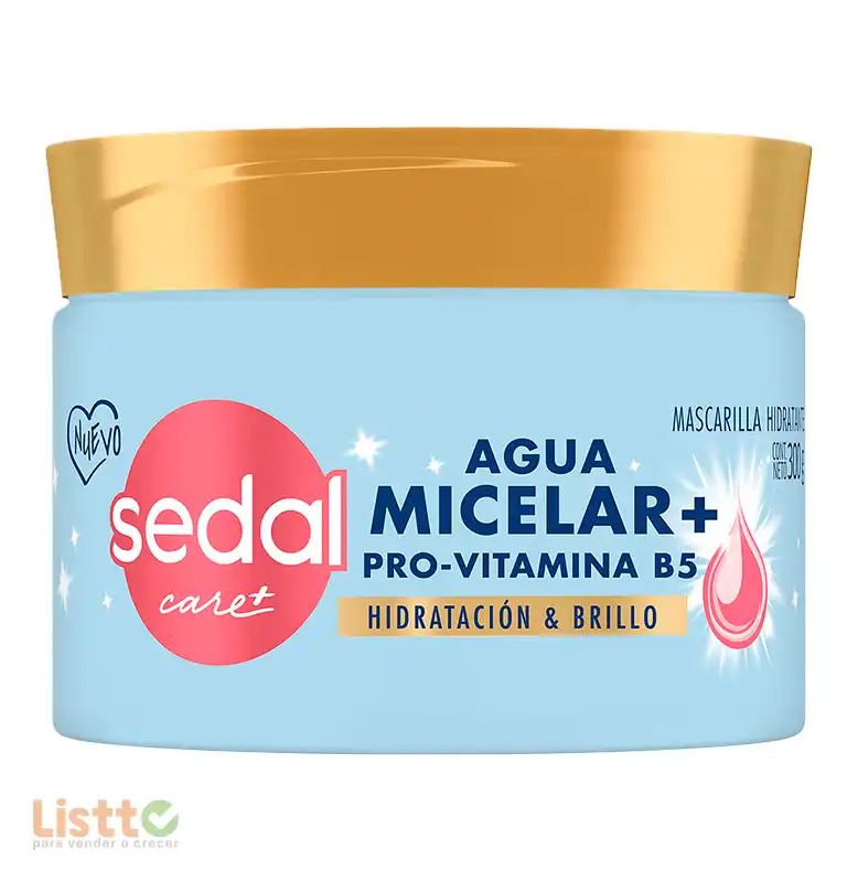 Mascarilla Sedal Agua Micelar 300 Gr.