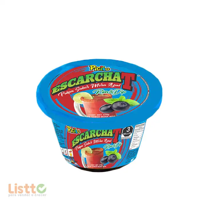 Pulpa Picao sabor Mora Azul Escarchat 470 g