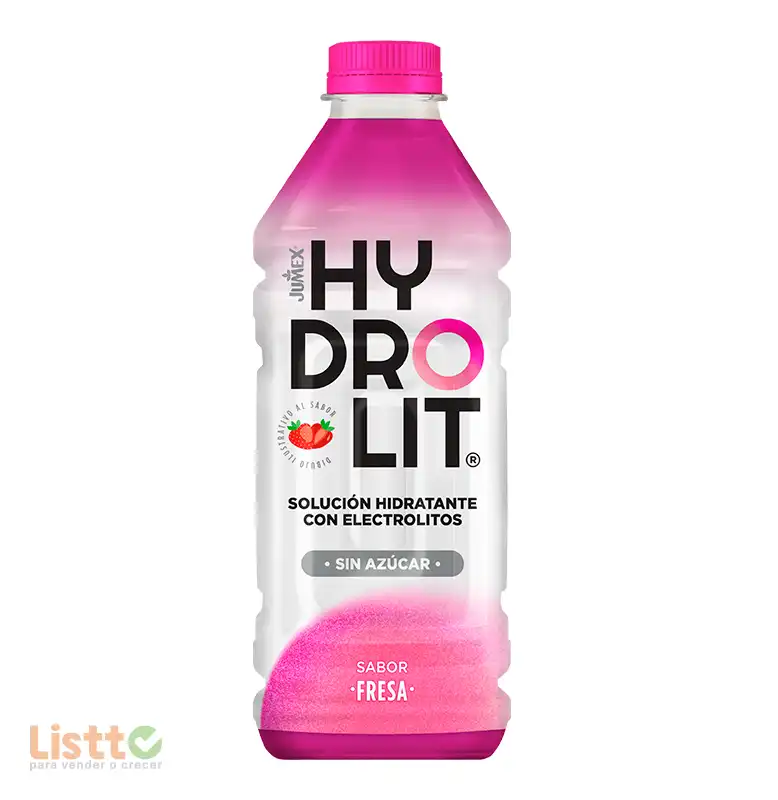 Bebida Júmex Hydrolit Fresa 625 Ml.