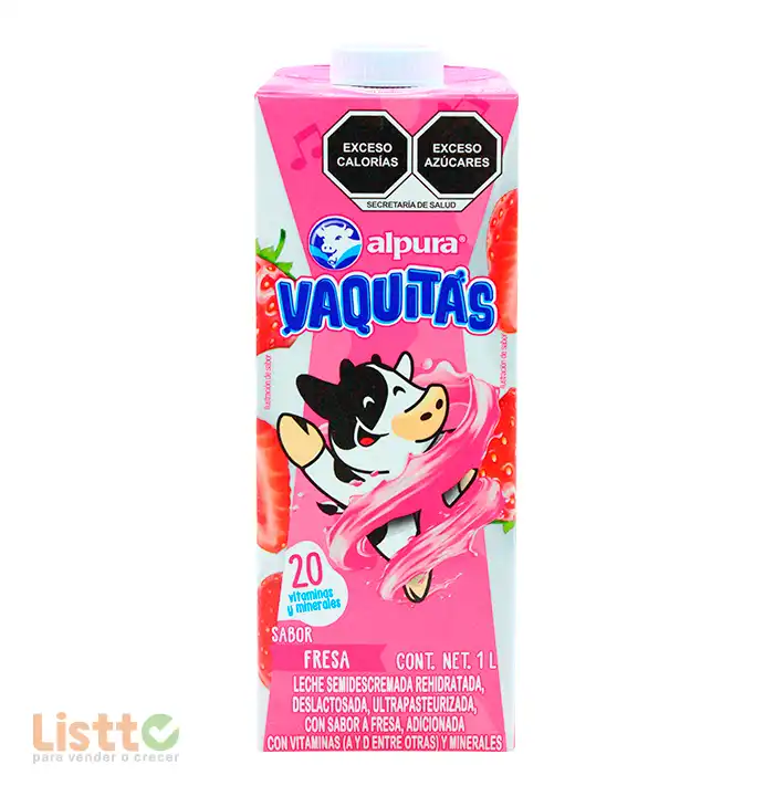 Leche Alpura Fresa 1 lt.