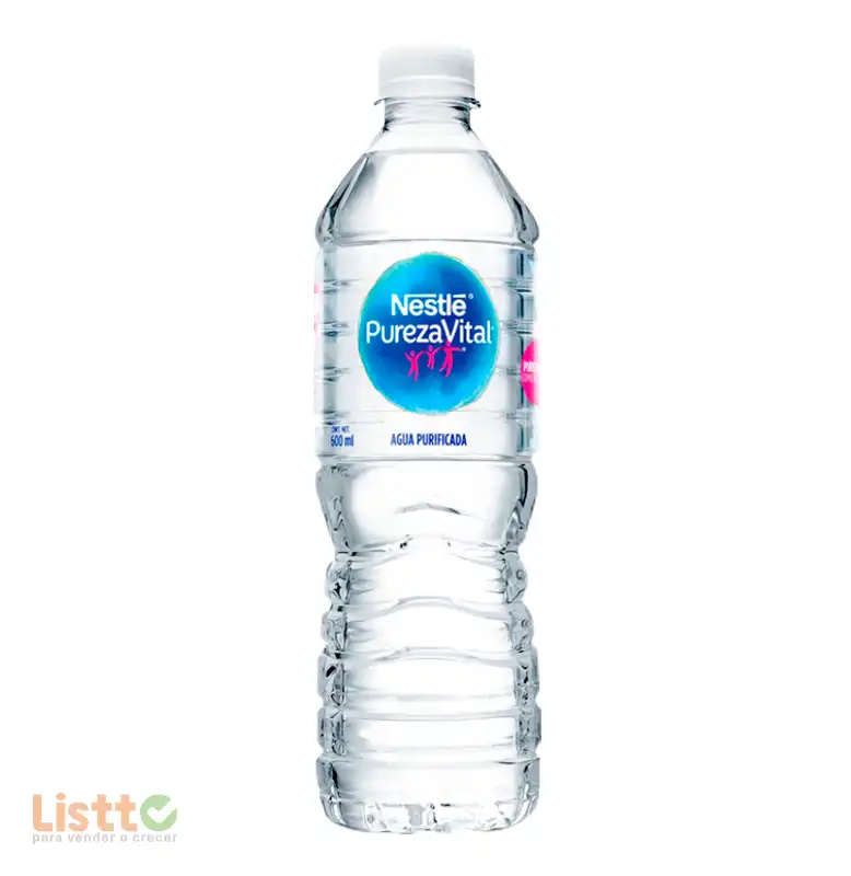 Agua Natural Pureza Vital 600 Ml.