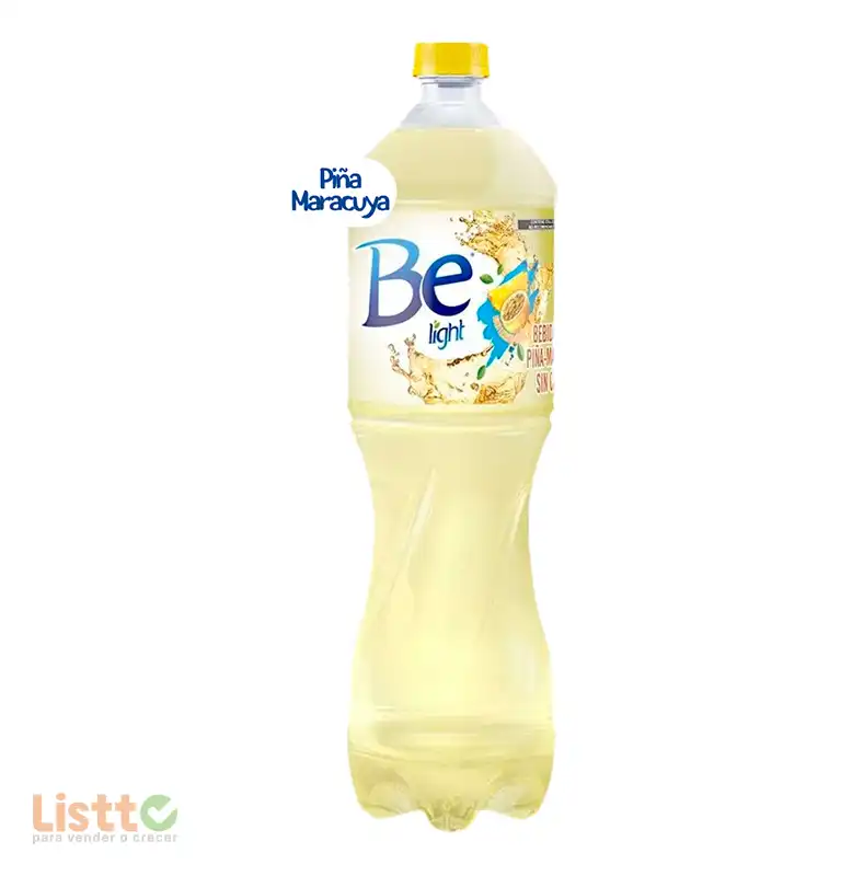 Refresco Be Light Piña Maracuya Botella 1.5 Lt.