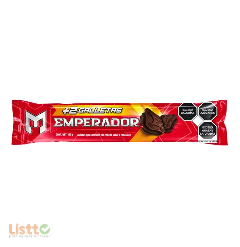 Galletas Gamesa Sándwich Emperador Chocolate 109 g