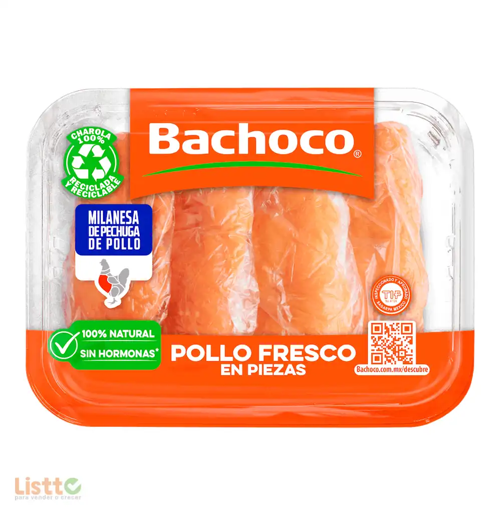Milanesa de pollo Bachoco Kg.