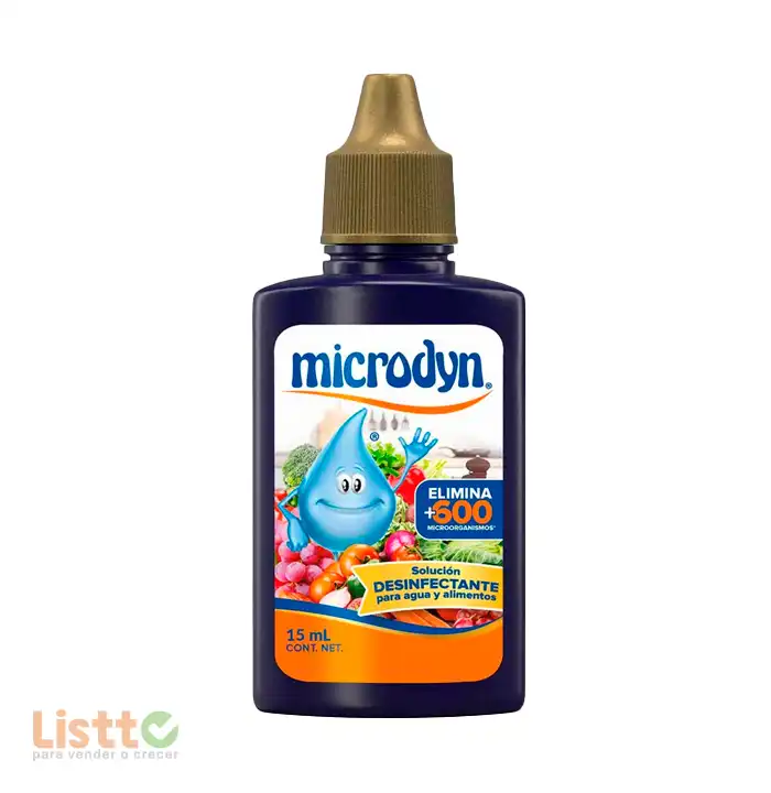 Desinfectante para verduras Microdyn Plata 15 ML.