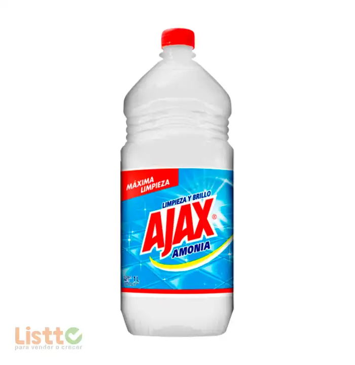 Limpiador Ajax Amonia Líquido 1 lt.