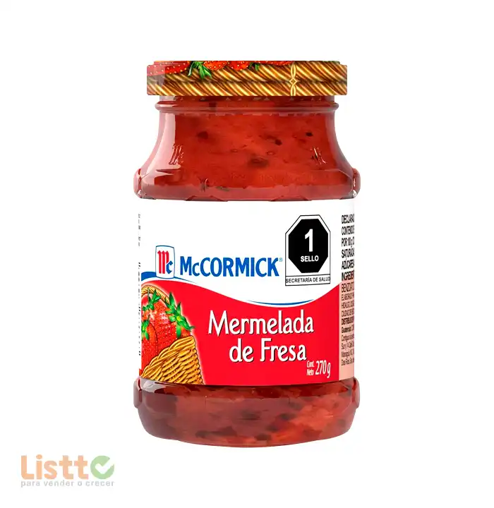 Mermelada Fresa Mc Cormick 270 gr.