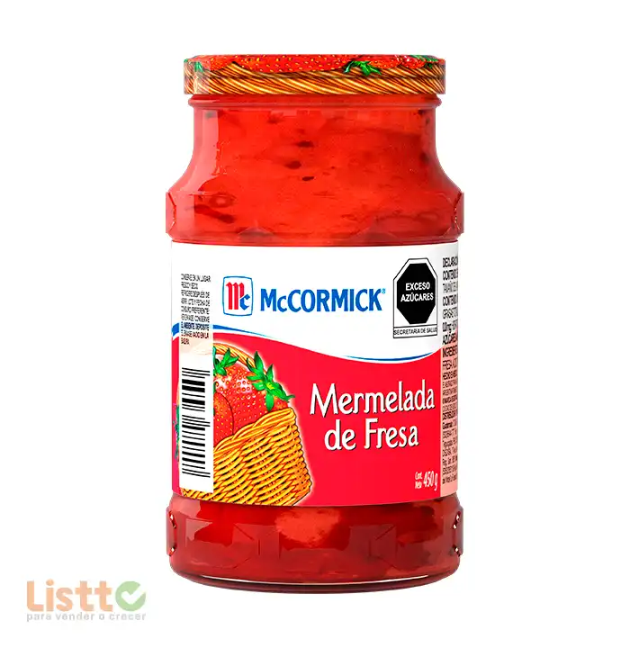Mermelada Fresa Mc Cormick 450 gr.