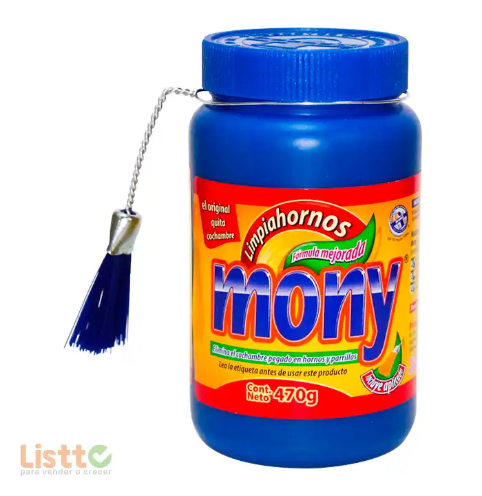 Limpiador Mony para Hornos Azul con Aplicador 470 gr.