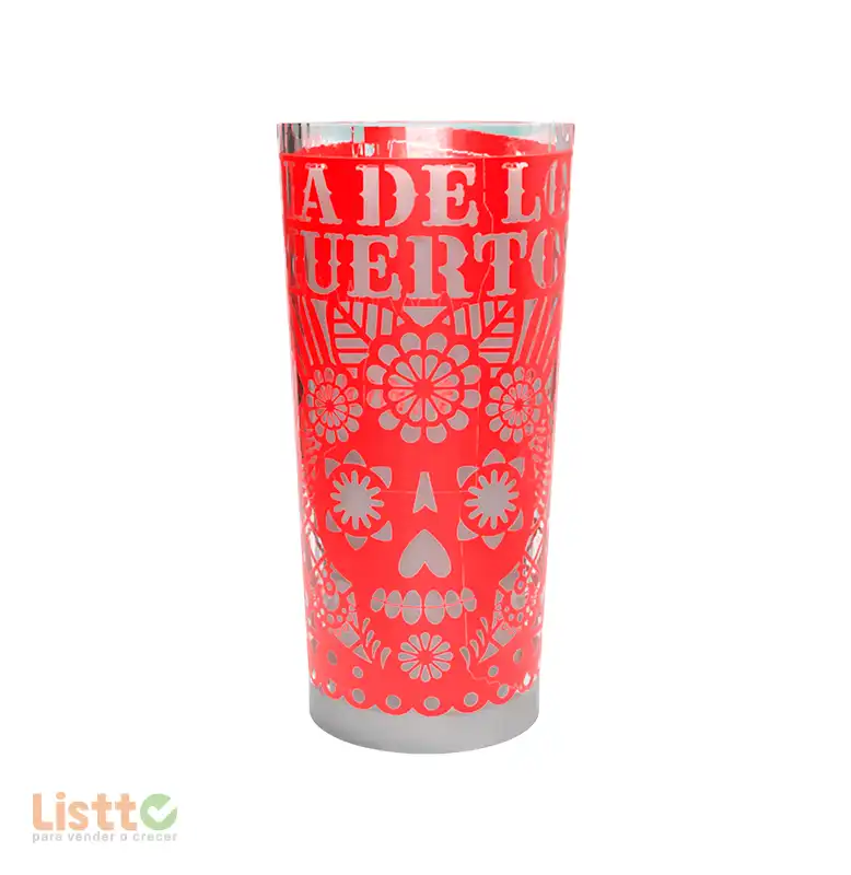 Veladora Mistica Jaibolera Mixta Papel Picado Pz.