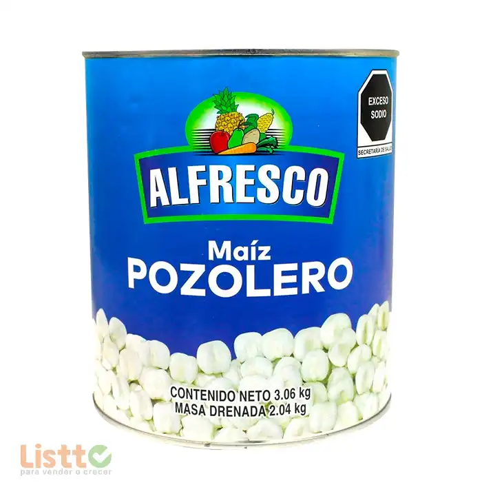 Maíz Pozolero Alfresco 3.06 kg.