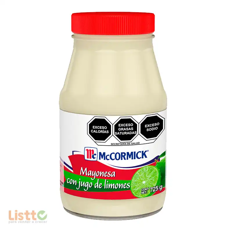 Mayonesa Mc Cormick con Limón 725 gr.