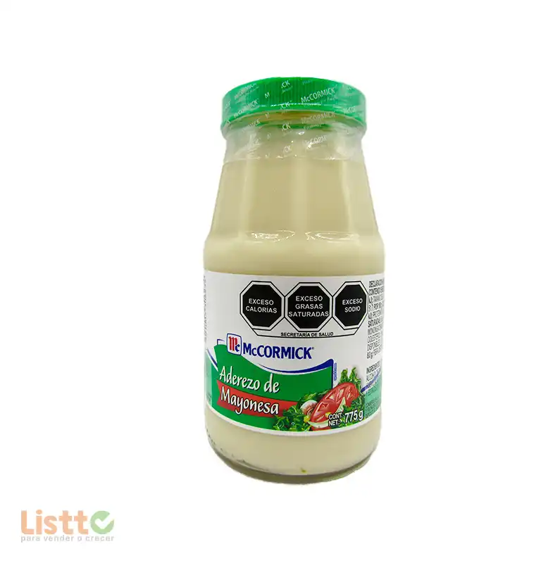 Mayonesa Aderezo Mc Cormick 775 gr.