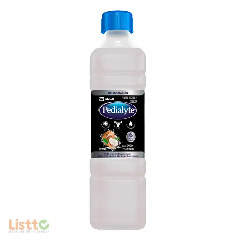 Suero Pedialyte Coco 500 ml.