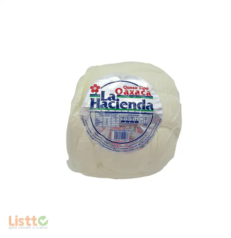 Queso Oaxaca La Hacienda 1 kg.