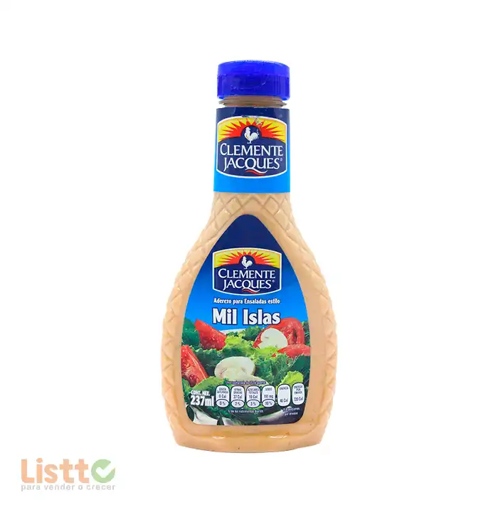 Aderezo Clemente Jacques Mil Islas 237 gr.