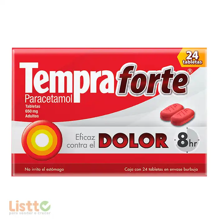 Tempra Forte 650 Mg Tabletas