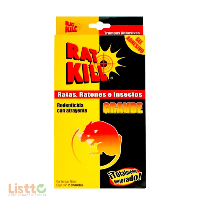 Trampa para Rata Rat Kill Grande 2 pz.