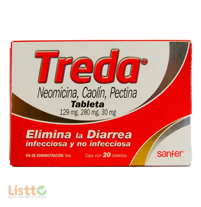 Treda Tabletas 20 Pz.