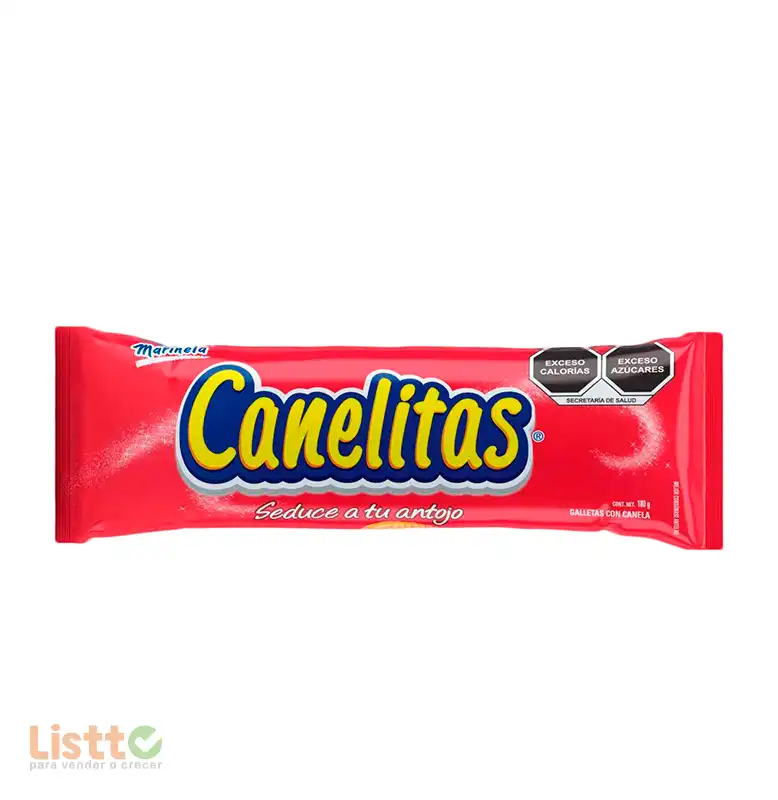 Galletas Marinela Canelitas Tubo 180 gr.