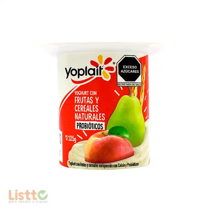 Yoghurt Yoplait Frutas y Cereal 125 Gr
