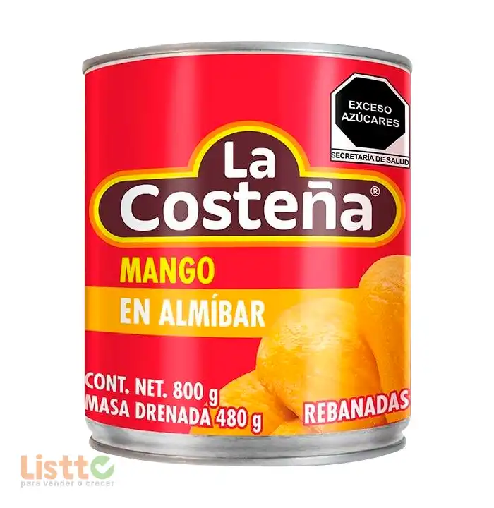 Mango La Costeña Rebanado 800 gr.