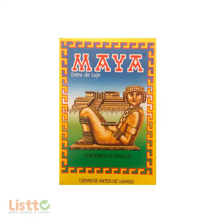 Cerillos Maya 10 pz.
