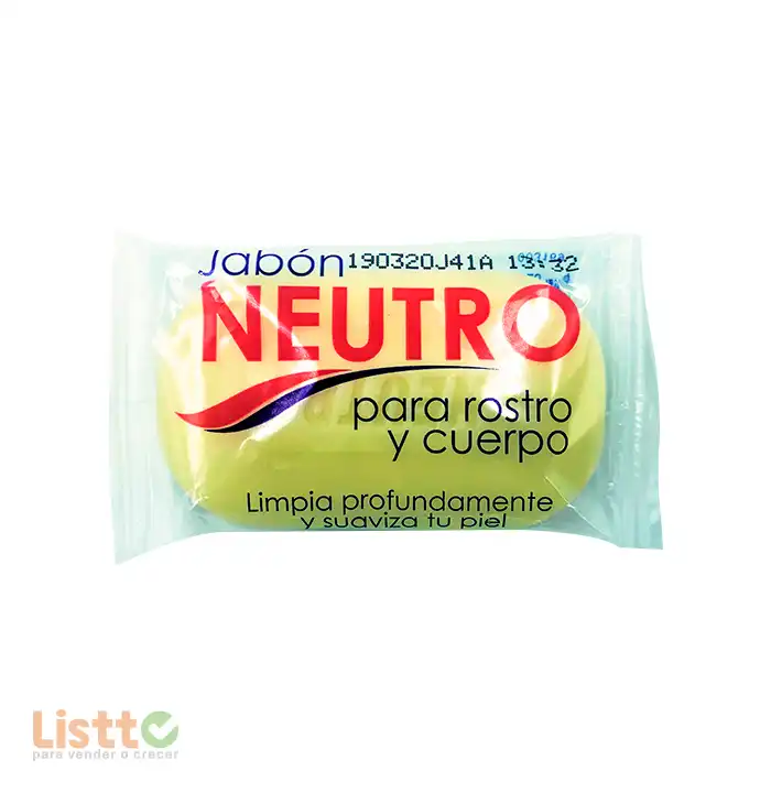 Jabón de Tocador Lirio Neutro 20 gr.
