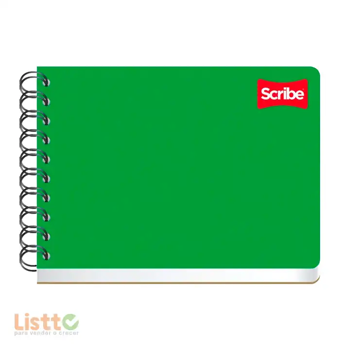 Cuaderno Scribe Italiano Cuadro Grande 100 Hojas.