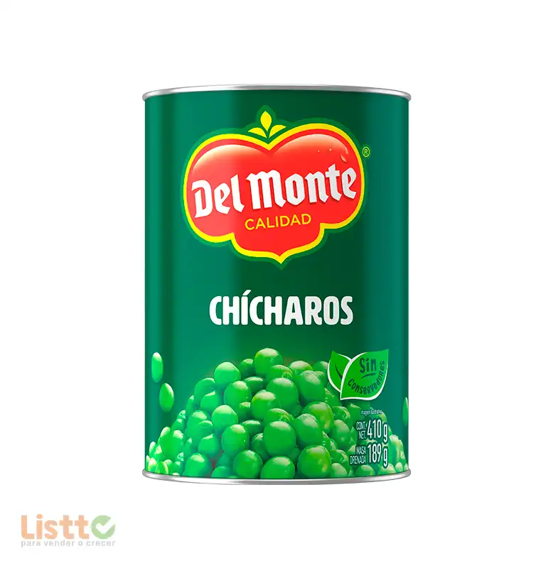 Chícharo Natural Del Monte 410 gr.