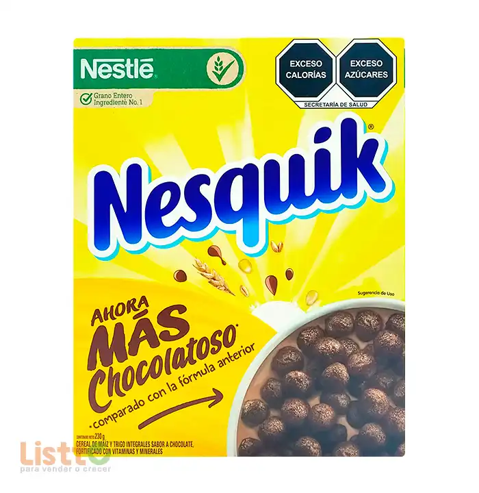 Cereal Nestlé Nesquik 230 gr.