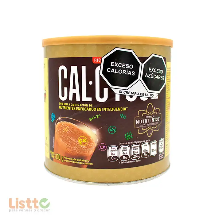 Chocolate Cal-C-Tose Lata 800 gr.
