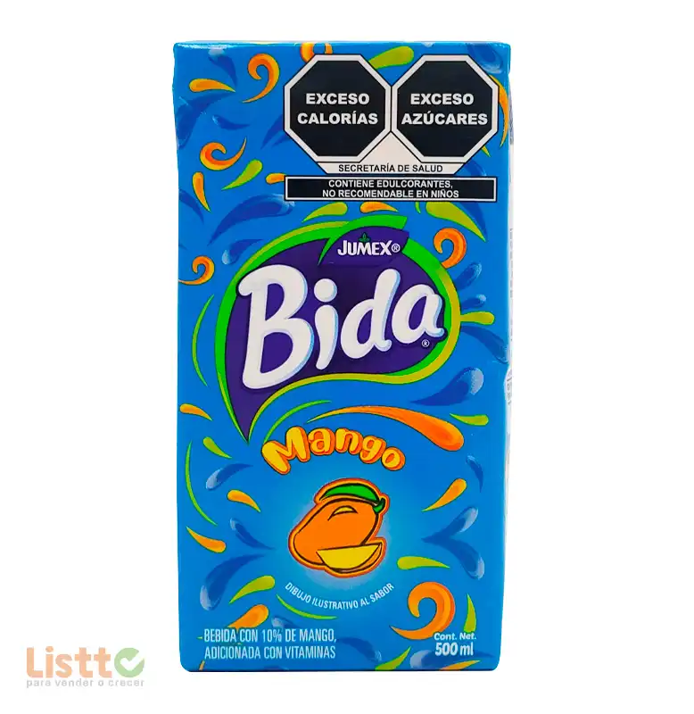 Bebida Bida Mango 500 ml.