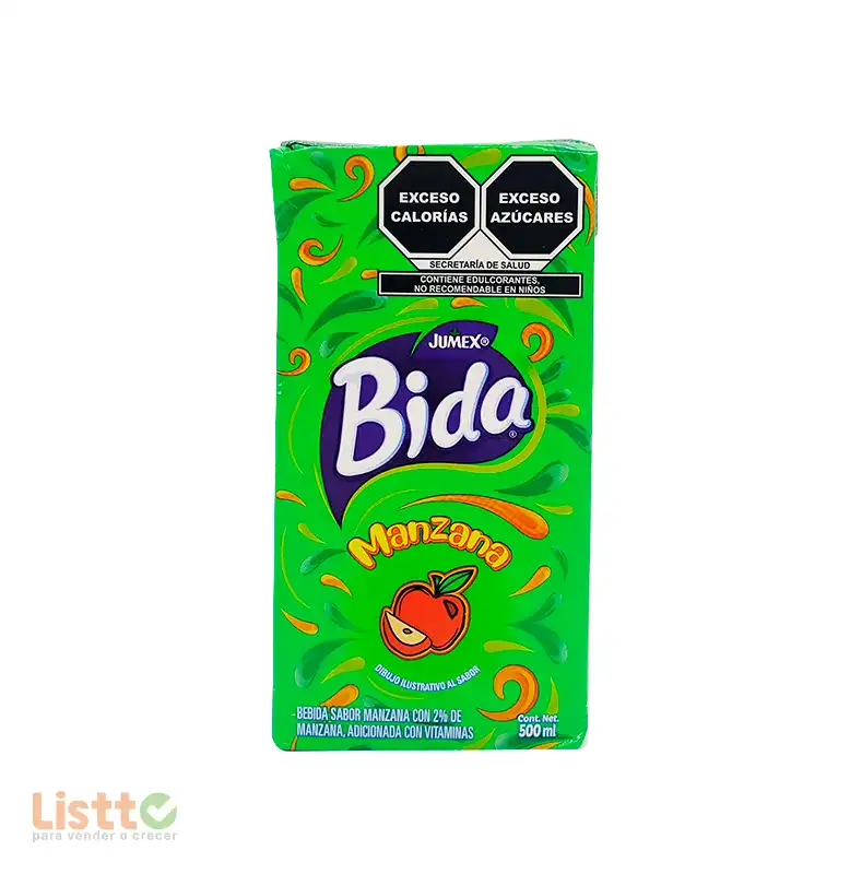 Bebida Bida Manzana 500 ml.