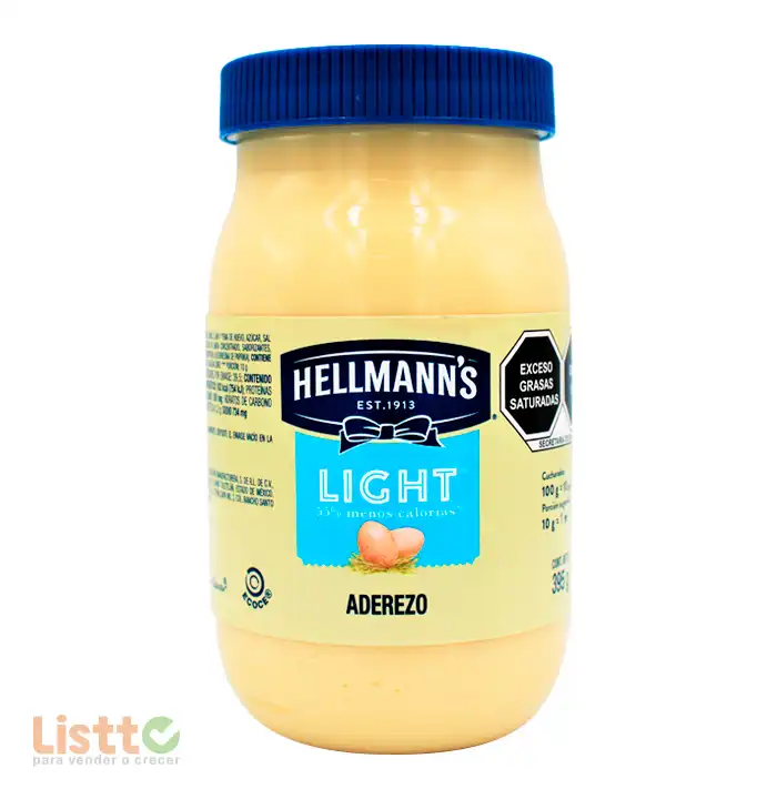 Mayonesa Hellmanns Light 395 Gr