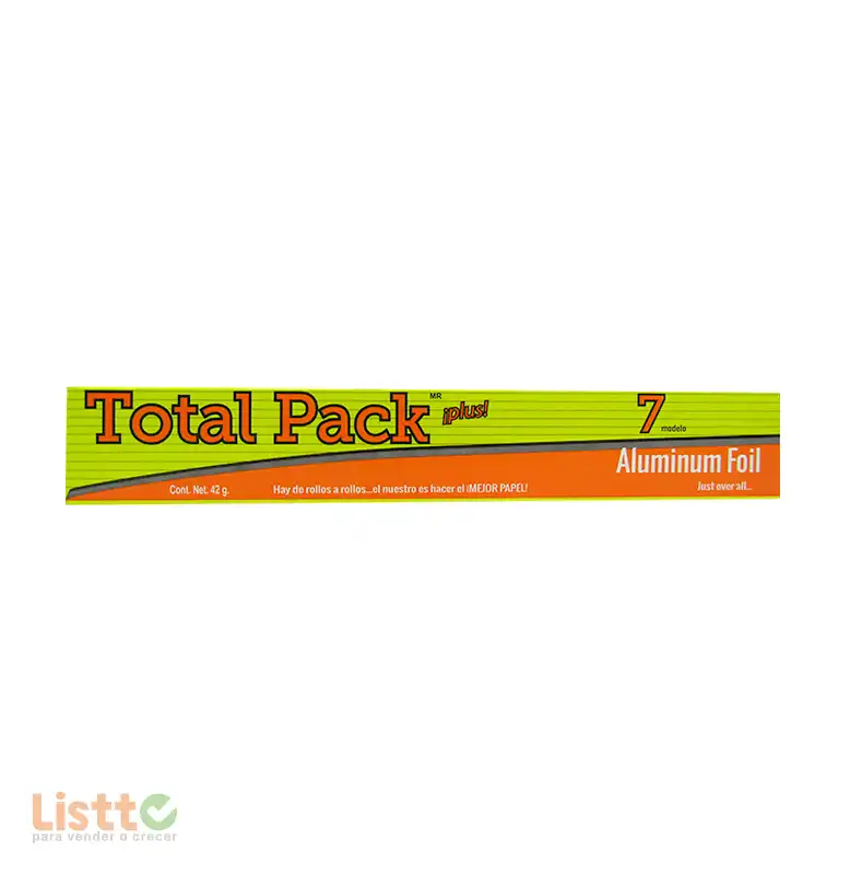 Papel Aluminio Total Pack 60 gr.