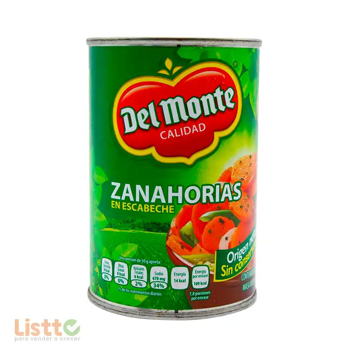 Zanahoria en Escabeche Del Monte 390 gr.
